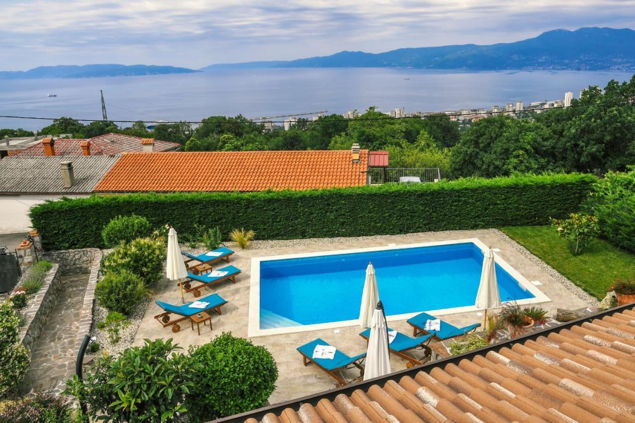 *****Pool House With Beautiful Seaview,Big Garden And Old Tavern***** Риека Экстерьер фото